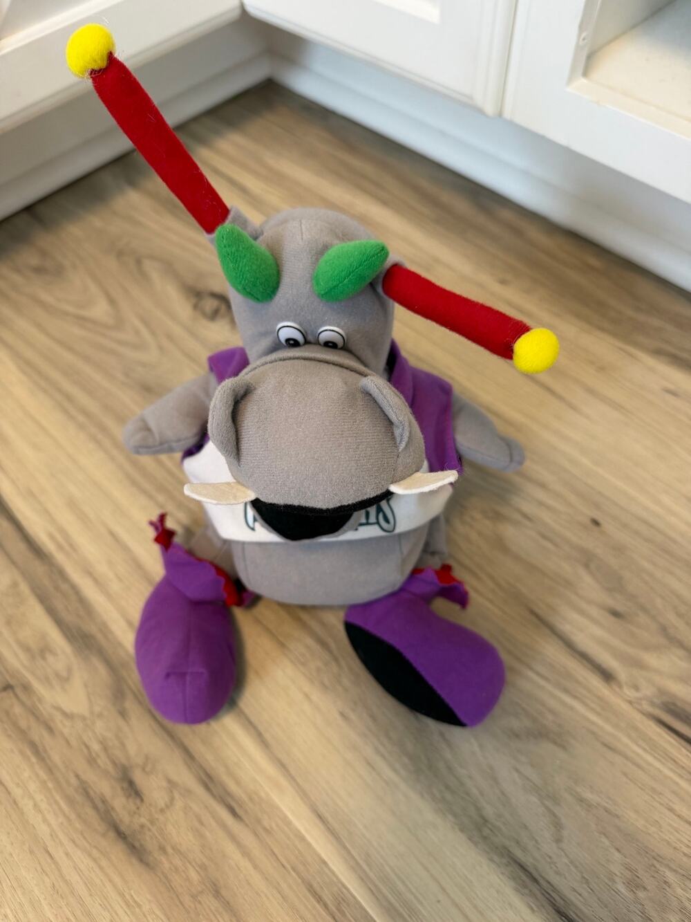2007 WNBA Sacramento Monarchs Monty The Mascot Plush Dragon 14" Vintage
